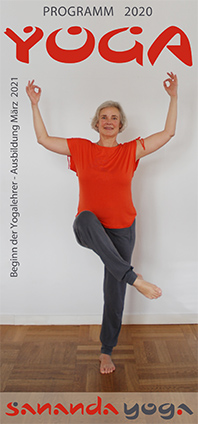 Yogakurse - Flyer für 2020 von Sananda Yoga in Konstanz als PDF laden